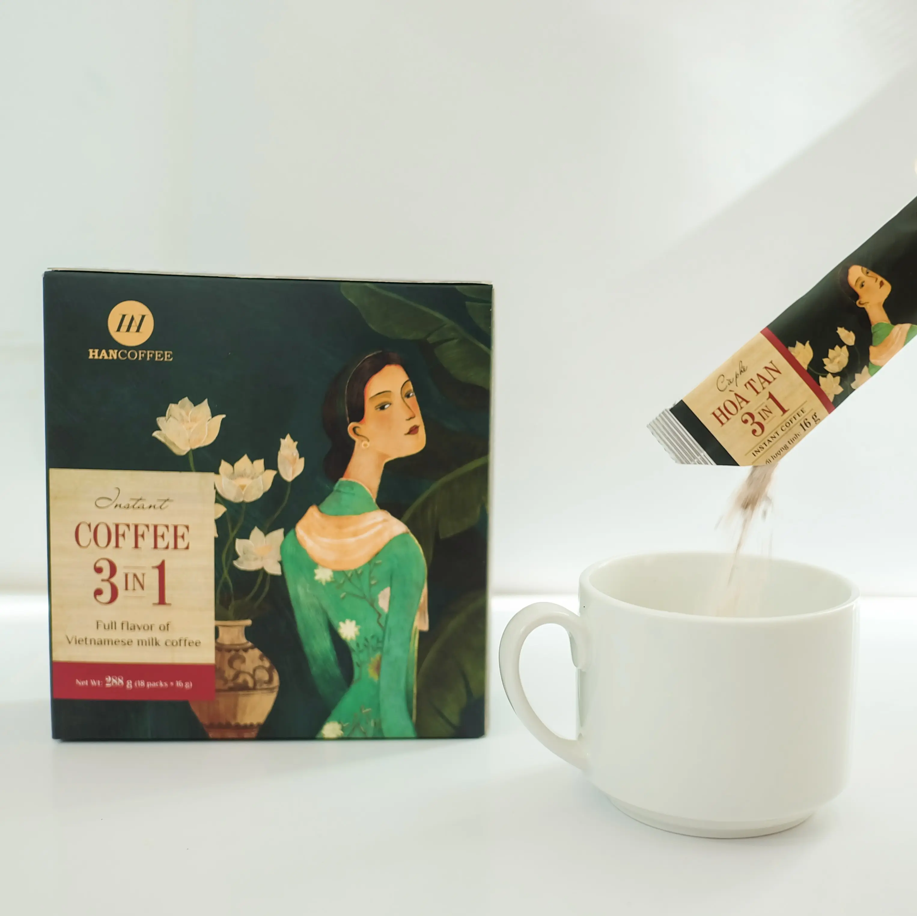 Vietnam Premium Frozen kering kopi instan harga yang baik dari pabrik ODM/OEM mendukung