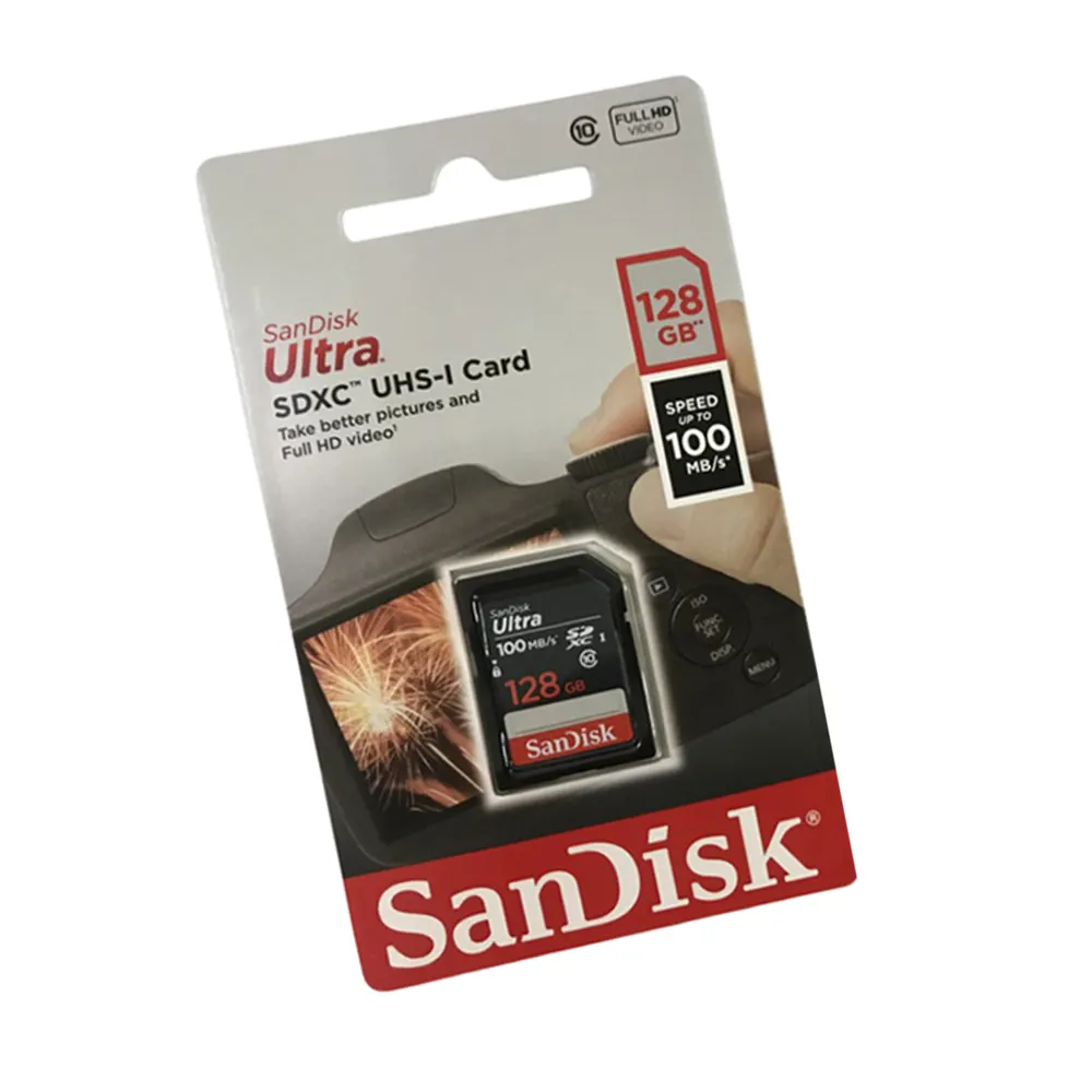 SD Memory Card Class 10 128GB 100MB/s