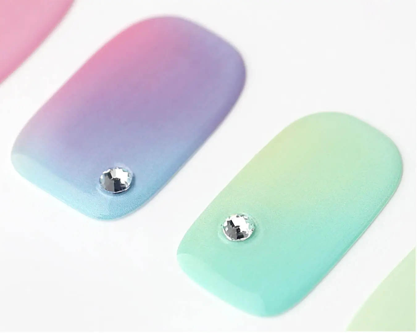 [Jungha] Semi-Cure-Zehen nagel aufkleber Zehen nagel aufkleber entwirft Pediküre-Aufkleber OEM erhältlich Made in Korea -Patricia