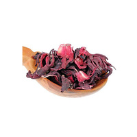Fleur d'hibiscus séchées et rosée séchée, 1 pièce, en vrac, de qualité supérieure