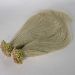Wholesale 100% Virgin I Tip Human Hair Extensions Keratin Stick I Tip Cuticle Aligned I Tip Hair Extension - Product Image 3