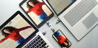 Clé USB SanDisk IXpand Flip SDIX90N 128 Go 100% originale pour Apple iPhone iPad OTG USB 3.1