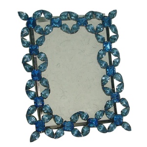Rhinestones Metal Alloy 4x6 Picture Photo <b>Frame</b> Good Promotion Trending Design Fashionable Picture Photo <b>Frame</b> - Product Image 5