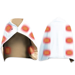 <span class=keywords><strong>Electrotec</strong></span> Super Cozy Soft Wearable Manta de tiro y regazo con calefacción rápida y chal multifuncional lavable a máquina - Product Image 6