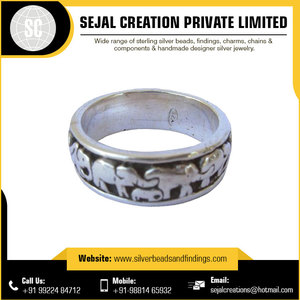 Bague en argent sterling 925 pour femme Sejal Creation, avec perle de 4 mm et connecteurs diamantés – Bijoux élégants très demandés - Product Image 4