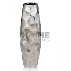 New Lattest Pattern Modern Art Aluminium Cast Solid <b>Metal</b> <b>Vase</b> for Home and Weddinf Decoration - Product Image 3