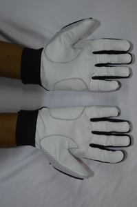 Gants de frappeur de baseball professionnels en cuir de vachette pour adultes, design personnalisé 2025 - Souples, robustes, pour droitiers et gauchers, personnalisables - Product Image 2