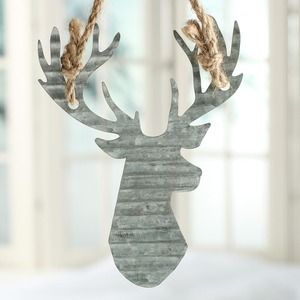 Décoration d'arbre de noël en métal, 8 pièces, utilisation, ornement suspendu, avec corde à linge galvanisé, arbre de noël - Product Image 3