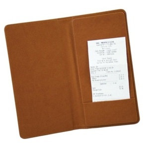 โรงแรมหนังแท้เมนูแคชเชียร์โฟลเดอร์ร้านอาหารบิลผู้ถือ - Product Image 1