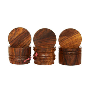 Custom Shape <b>Wooden</b> Laser Engraved Gift Packing <b>Boxes</b> <b>with</b> Custom logo on <b>Lid</b> - Product Image 3