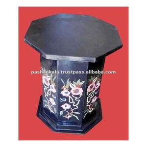 Travail de Marqueterie en marbre Table Basse Stand - Product Image 1