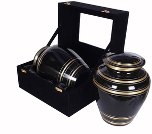 Urne funéraire classique en métal camouflage, commémoration religieuse, cendres, meilleur prix, vente chaude, urne adulte en marbre brillant - Product Image 4