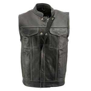 Veste en cuir d'hiver respirante et décontractée pour hommes, vêtements d'extérieur élégants de haute qualité - Product Image 3