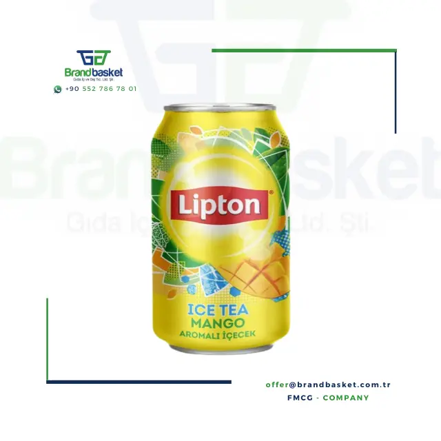 For Lipton Ice Tea 330 ml Tin Mango