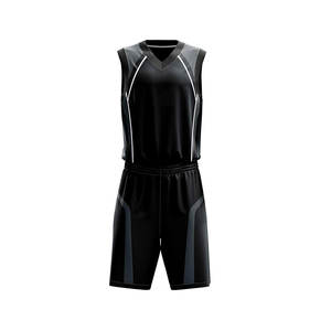 Uniforme de baloncesto personalizado para hombre, nuevo estilo, transpirable, hecho en Pakistán, conjunto de poliéster 100% - Product Image 1