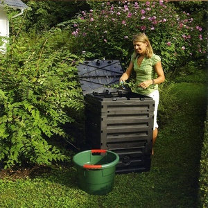 <span class=keywords><strong>Composteur</strong></span> en <span class=keywords><strong>plastique</strong></span> de 300 L pour compostage de jardin, compostage de jardin de 80 gallons (300 L) - Product Image 5