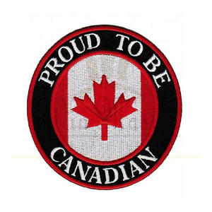 Wholesale Personalized Custom Embroidered Iron-On Felt Fabric Embroidery <b>Patches</b> for Garment Use - Product Image 2