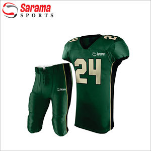 Meilleures ventes : Uniforme de football américain 100 % américain, haute qualité, respirant, grandes tailles, imprimé, anti-UV, séchage rapide, demi-maillot - Product Image 2