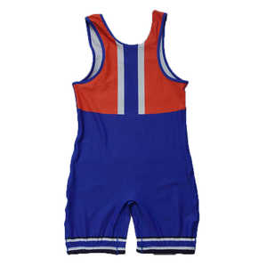 Custom <b>Professional</b> Wrestling Singlets Chenille Embroidery Digital Printing Logo New Design Stretch Compression Singlets Price - Product Image 1