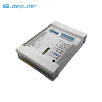 Liteputer Pack de gradateurs programmables 6 canaux DMX512/EDX/RS-485, CA 90-240V, 60A, puissance totale 14400W, 250K bits/s, charge maximale, garantie 1 an