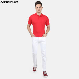 Polo 100% coton pour homme, polo décontracté de luxe en tricot, polos formels, grande taille, manches courtes, logo personnalisé, haute qualité - Product Image 6