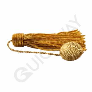 พู่ทองแท่งสำหรับงานรับปริญญาสีทองแบบกำหนดเองจากอุตสาหกรรม - Product Image 5