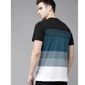 Nouveau design T-shirt de luxe en coton de couleur unie de haute qualité pour hommes T-shirts à col rond surdimensionné pour hommes - Product Image 3