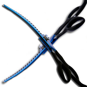 Tijeras profesionales curvadas de acero inoxidable para mascotas, tijeras de aseo para perros, de alta calidad - Product Image 4