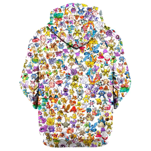 Precio holesale EW ustom ninimation 3D igital rinrinting oooose poliéster algodón oooodies Fo Men - Product Image 2