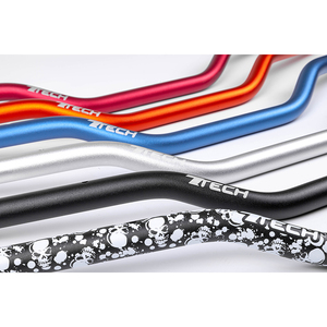 Tech แท่งมาตรฐาน AL6061 22.2มม. มีรูสกรู2รูสีแดง W: 736 H: 121.6 R: 52พื้นที่: 184กวาด: 61.2 - Product Image 6