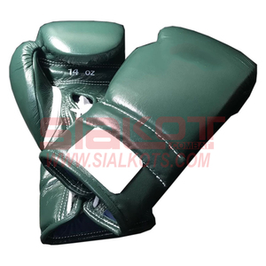 cowhide leather kickboxing gloves - Product Image 1