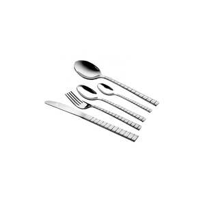 Juego de cubiertos de acero inoxidable real informal con estilo, cubiertos con mango hecho a mano de alta calidad, diseño único de tenedor - Product Image 1