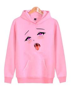 hoodie men oversized sleeveless pullover fleece wholesale custom print gym hoodie Logo - Product Image 3