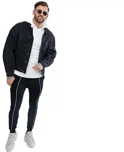 Hochwertige Bulk Großhandel Loose Plain Blank Designer Übergroße Männer Individuell bedruckte Pullover Hoodies mit seitlich geteiltem Reiß verschluss