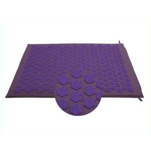 Alfombrilla de acupresión de disco de loto antideslizante de alta calidad con color y logotipo personalizados para aliviar el estrés y la tensión hecha de algodón - Product Image 2