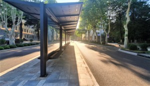 Kiosco de Parada de Autobús de Doble Cara con Forma Personalizada, Rectangular, para Publicidad Exterior, con Marco de Aluminio y Metal, con Caja de Luz LED, PARYA ONE - Product Image 6
