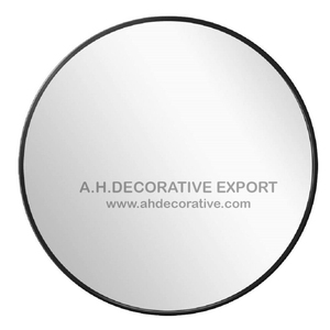 Modern Design Silver Round Adjustable Wall Hanging Metal Christmas <b>Mirror</b> <b>Frame</b> Luxury Bathroom Decoration - Product Image 4
