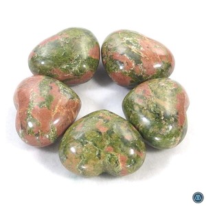 คริสตัลหินอาเกตหินหัวใจพองสำหรับการทำสมาธิพื้นหินอัญมณีธรรมชาติจำนวนมาก - Product Image 3