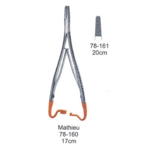 Mathieu Gold Porte-aiguille TC Instrument Medical Equipment Base chirurgicale - Product Image 1