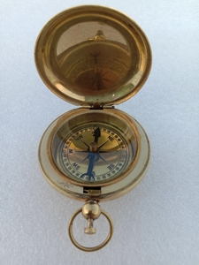 Brass Pocket And Necklace Pendant <b>Compass</b> <b>Old</b> Rose London Style Nautical <b>compasses</b> - Product Image 2