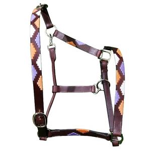 Accessoires de cheval de selle anglais de haute qualité licou en caoutchouc Super souple blanc avec matériel en PVC Durable cuir de bonne qualité - Product Image 1