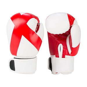 ถุงมือชกมวยคุณภาพสูงระดับมืออาชีพ ผลิตในปากีสถาน ถุงมือฝึกซ้อมคุณภาพเยี่ยม วัสดุ PU สังเคราะห์ ผลิตตามสั่ง พร้อมตะขอ - Product Image 4