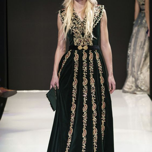 --- NEW---STYLISH---DESIGNER--EMBROIDERY travail-ON--CAFTAN--DRESS--WITH---FOR--PARTY--WEAR & Mariage... 2021 ---- - Product Image 1