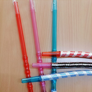 2025 tuyaux de fumer de tresse en plastique jetables tuyau de narguilé réutilisable de qualité supérieure expérience de fumer pratique confortable - Product Image 1