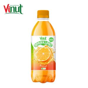 250ml pour la purée d'eau pétillante aromatisée à l'orange VINUT dans des bouteilles en vrac grossistes d'eau pétillante de marque privée - Product Image 1