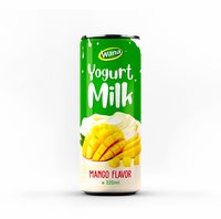 Romige Yoghurtmelkdrank 320ml |   Blauwe bessen smaak fruit- en groentesap HALAL gecertificeerd Vietnam leverancier 24 blikjes per doos
