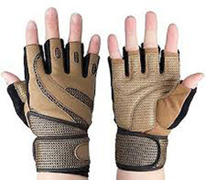 Padded Weight Lifting <b>Gloves</b>, Gym <b>Gloves</b>, Workout <b>Gloves</b> for Weight Lifting - Product Image 1