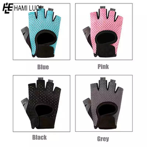 Guantes de ciclismo deportivos para mujer, manoplas de medio dedo para levantamiento de pesas y gimnasio, venta al por mayor de fábrica - Product Image 3
