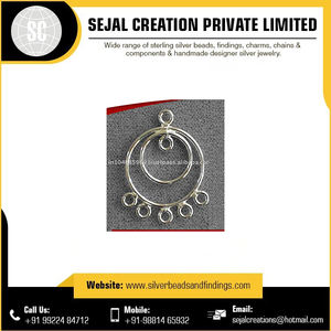 ต่างหูระย้าใบไม้สีเงินหรูหราน้ำหนักเบาดีไซน์หรูหราสำหรับผู้หญิงสินค้าลดราคา - Product Image 4