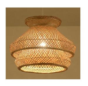HANDICRAFT BAMBOO SINGLE CHANDELIER FROM VIETNAM/ BAMBOO LAMP <b>SHADE</b> <b>for</b> DECOR - Product Image 3